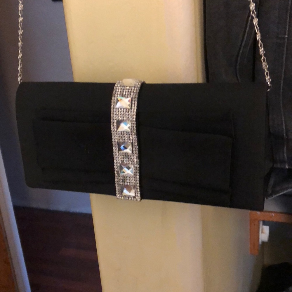 Cute Crystal Prom Clutch Bag